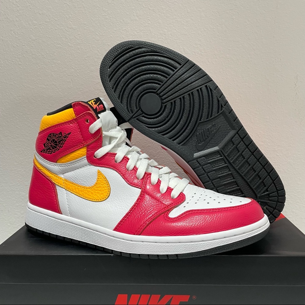 Air Jordan 1 Retro Fusion Red Size 10.5